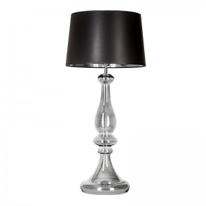 Louvre Transparent Black