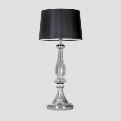 Louvre Transparent Black