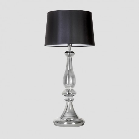 Louvre Transparent Black